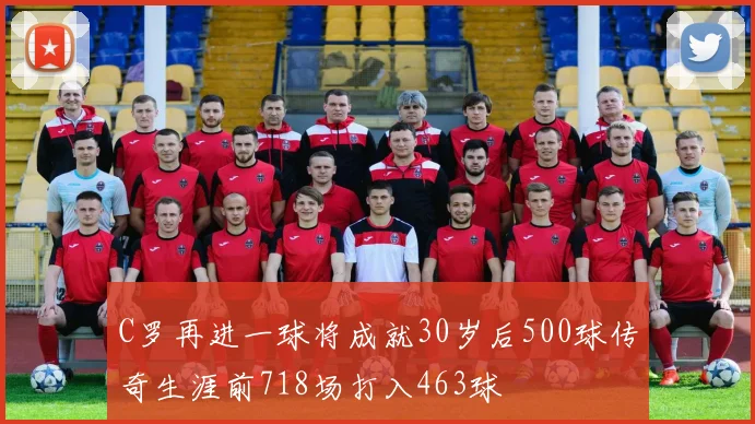 C罗再进一球将成就30岁后500球传奇生涯前718场打入463球