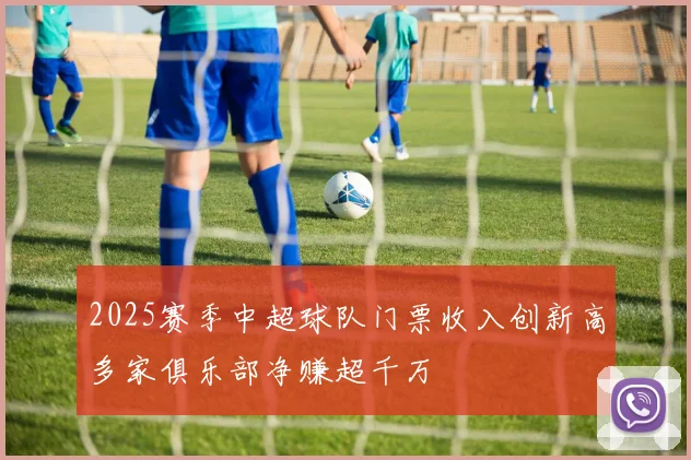 2025赛季中超球队门票收入创新高多家俱乐部净赚超千万